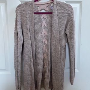 Pink Cardigan